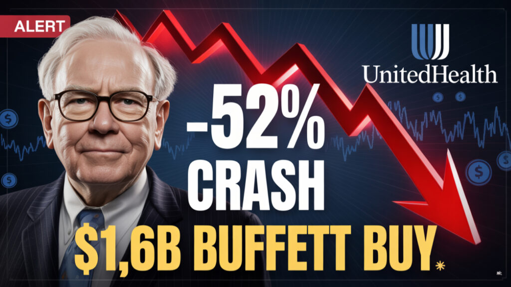 This Stock CRASHED 52% Before Buffett Bought $1.6 Billion Worth